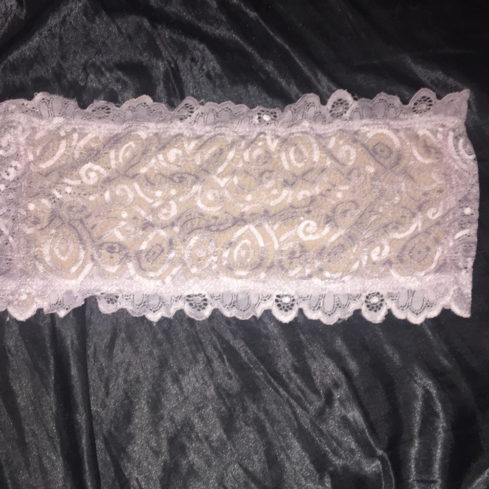 Purple lace bandeau